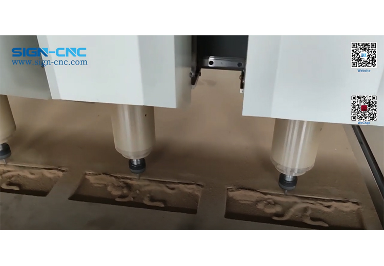 Multi heads CNC Router For Wooden Crafts Macking Four